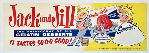 Link to &nbsp;Jack and Jill Gelatin DessertsUSA, c. 1950s &nbsp;Product