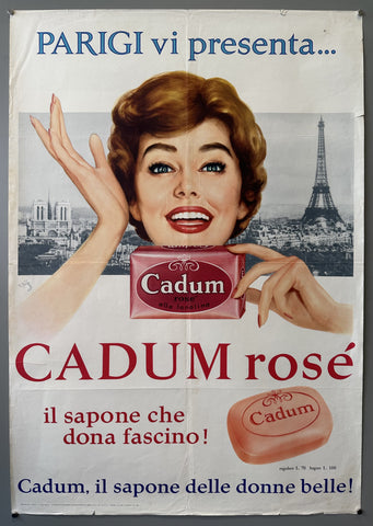 Link to  Parigi i presenta...Cadum roseItaly, 1958  Product