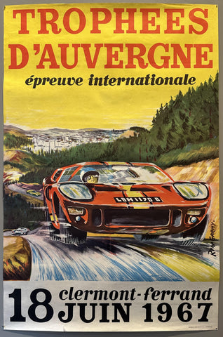1967 Trophées d'Auvergne Poster