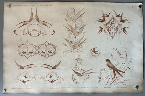 Application de la Faune & Decoration: Hirondelles