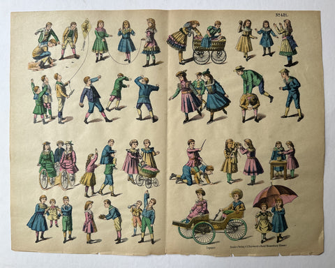 Link to  Children Playing No. 421France/Germany, c. 1860s  Product