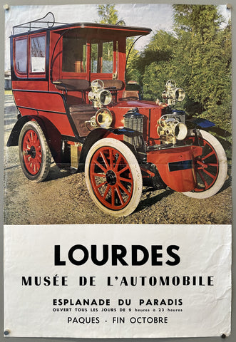 Link to  Lourdes Musée de L'Automobile Poster #1France, c. 1970  Product