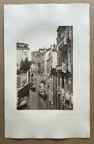 Link to  Streets and Canals in Venice 41USA, 1896  Product