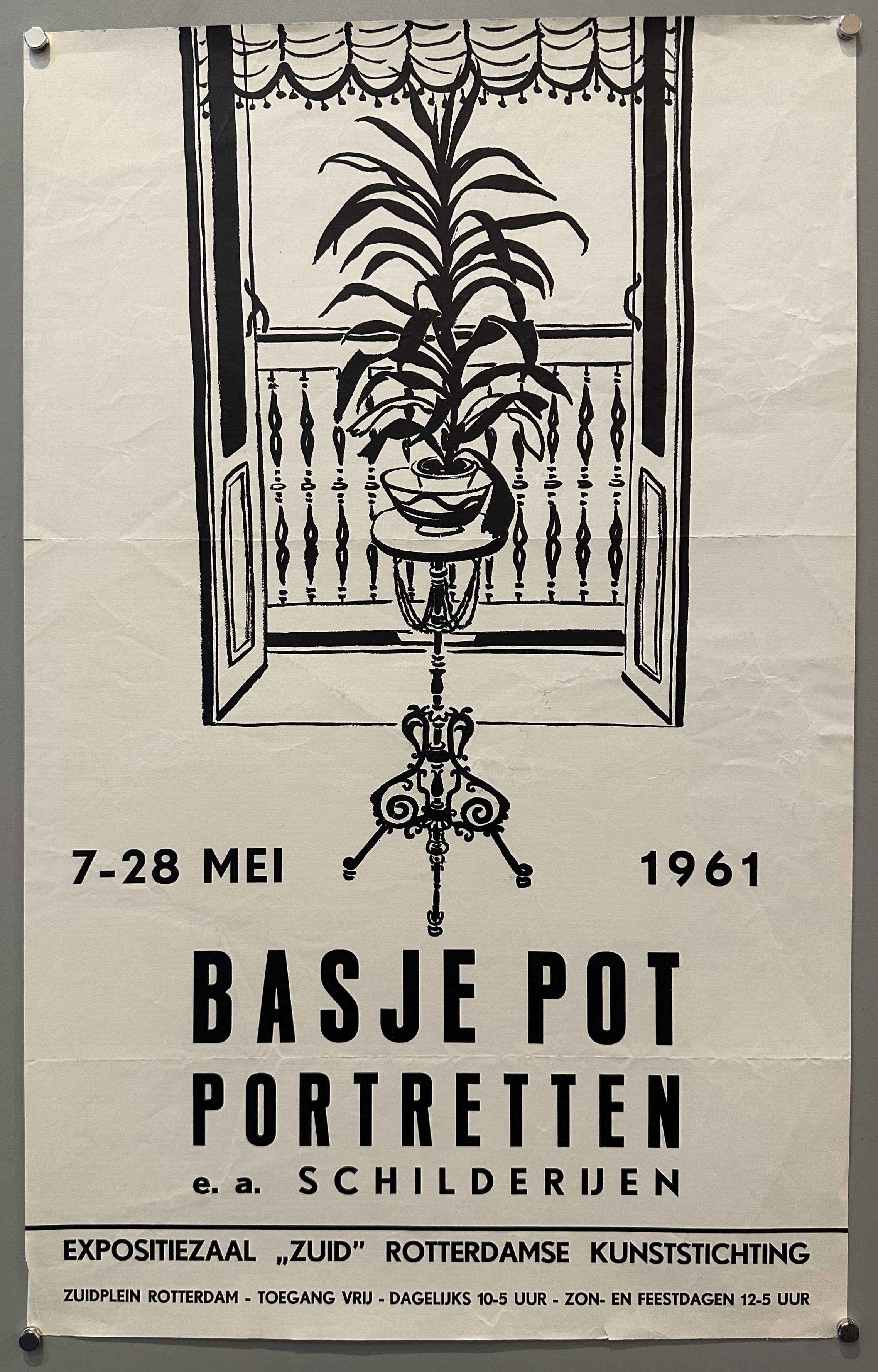 Basje Basje Pot Portretten – Poster Museum
