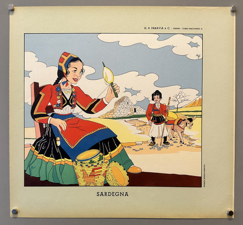 Link to &nbsp;Costumi Regionali Italiani - SardegnaItaly, C.1950's &nbsp;Product