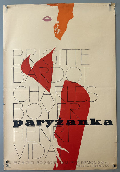 Paryżanka (The Parisian) – Poster Museum