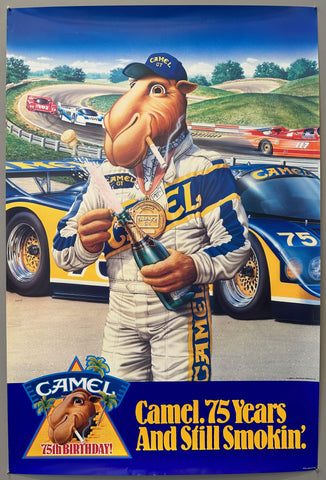 Joe Camel Racing Poster