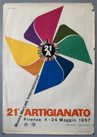 Link to  Mostra Mercato Internazionale 21a Artigianato (Paper)Italy, 1957  Product