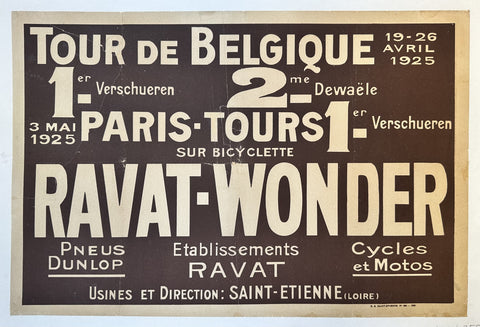 Tour de Belgique Ravat-Wonder