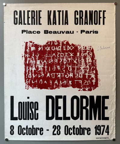 Link to  Louise Delorme Galerie Katia GranoffFrance, 1974  Product