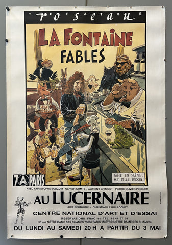 La Fontaine Fables au Lucernaire