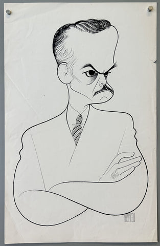Eugene O'Neill by Al Hirschfeld