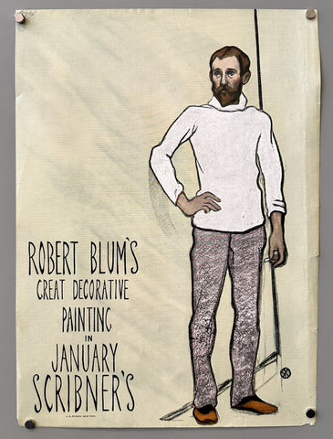 Robert Blum's Great Decorative Painting in January Scribner's