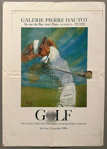 Galerie Pierre Hautot Golf Poster