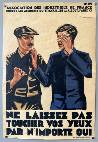 Link to &nbsp;Association des Industriels de France Ne Laissez Pas ToucherFrance, c. 1930s &nbsp;Product