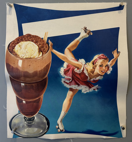 Link to  Ice Skating & MilkshakeUSA, c. 1950s  Product