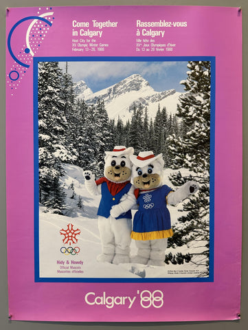 Link to  Come Together in Calgary Olympic Poster #2Canada, 1988  Product