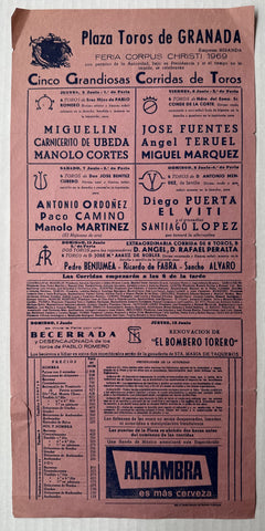 Link to  Plaza de Toros de GranadaSpain, 1969  Product