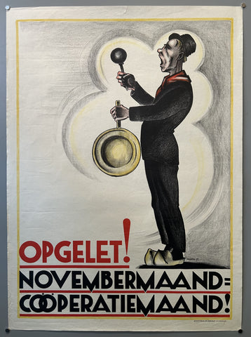 Link to  Opgelet! Novembermaand = Cooperatiemaand!Netherlands, c. 1930  Product