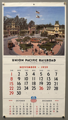 Link to &nbsp;Union Pacific Railroad Calendar November/February 1959USA, 1959 &nbsp;Product