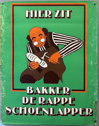 Hier Zit Bakker de Rappe Schoenlapper