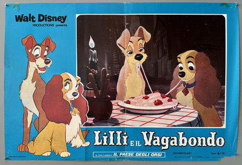 Link to  Walt Disney Lilli e Il Vagabondo Poster 8Italy, 1968  Product