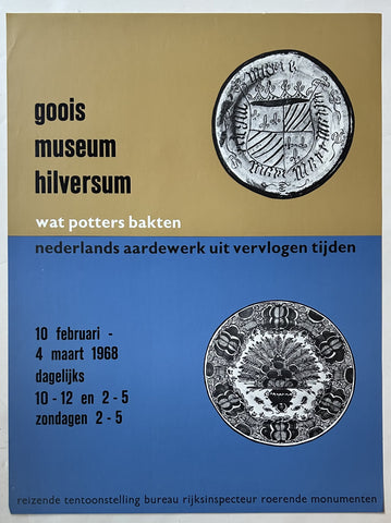 Link to  Goois Museum Hilversum PosterNetherlands, 1968  Product