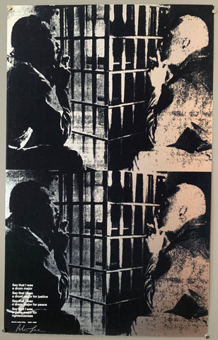 Link to  Martin Luther King, Jr. in Jefferson County Jail Print #01U.S.A., c. 1965  Product