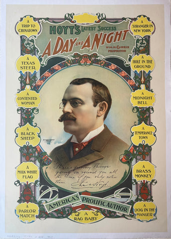 Link to  A Day and A Night Poster ✓U.S.A, c. 1898  Product