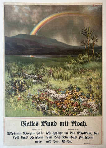 Link to  Gottes Bund mit Noah Poster ✓Germany, c. 1912  Product