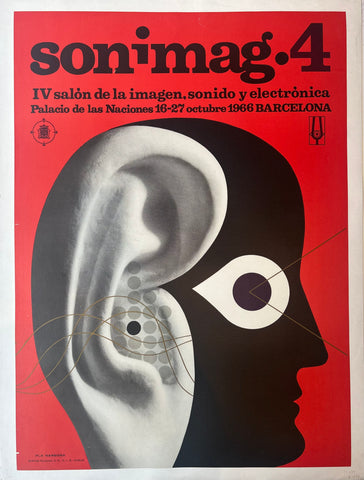 Link to  Sonimag 4 Poster ✓Spain, 1966  Product