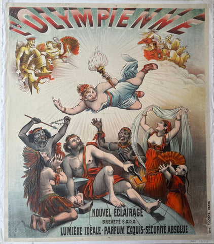 Link to  L'Olympienne Nouvel Éclairage PosterFrance, c. 1895  Product