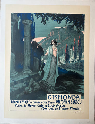 Link to  Gismonda Poster ✓France, c.1919  Product