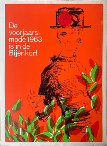 Link to  De Voorjaars Poster ✓The Netherlands, 1963  Product