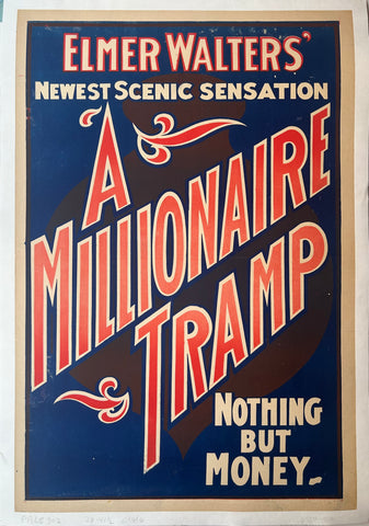 Link to  A Millionaire Tramp Poster ✓U.S.A., 1903  Product