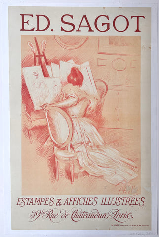 Link to  Ed. Sagot Poster ✓France, c. 1900  Product