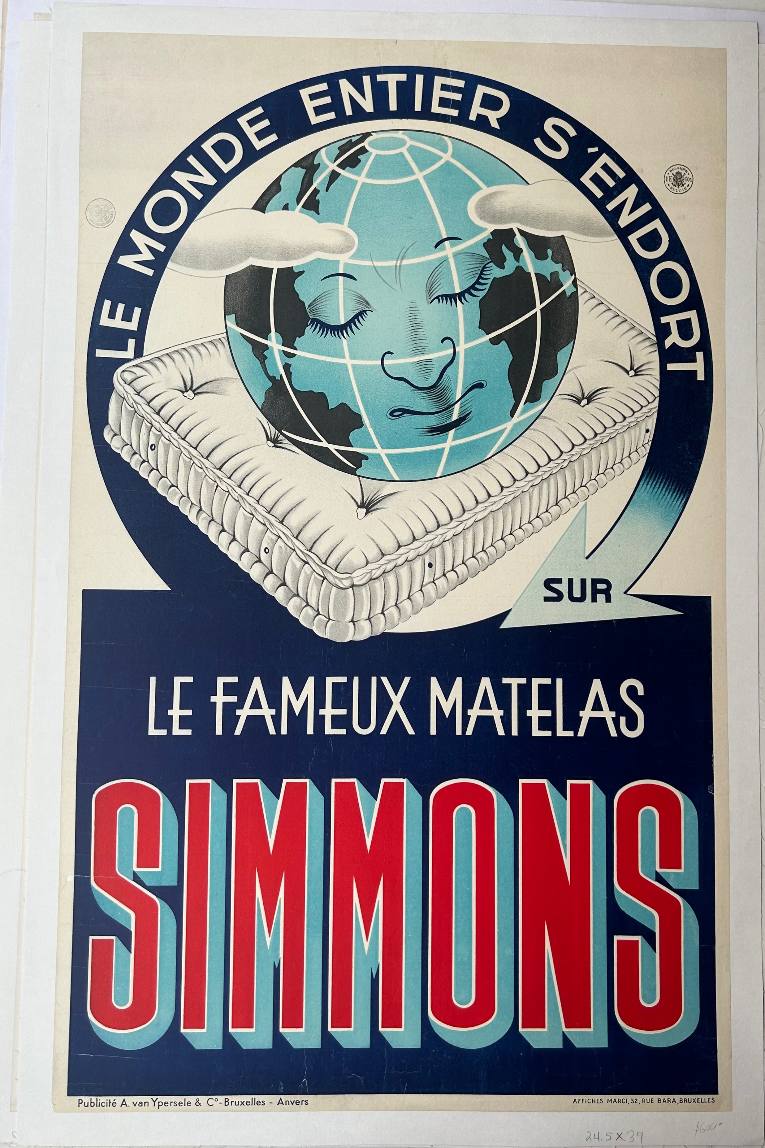 Le Fameux Matelas Simmons Poster