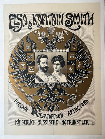 Link to  Elsa And Kapitain Smith PosterGermany, c. 1904  Product