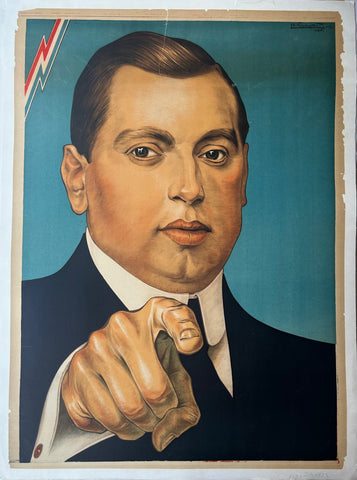 Link to  Portrait of a Dutch Politician PosterThe Netherlands, c. 1920  Product