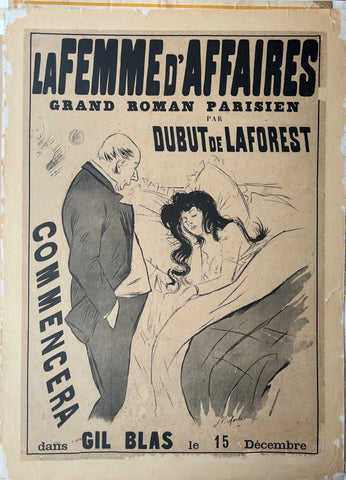 Link to  La Femme d'Affaires PosterFrance, c. 1890  Product