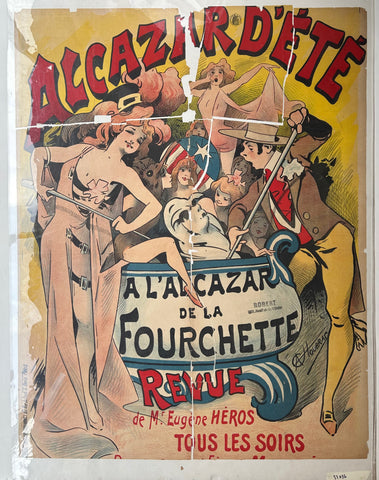 Link to  Alcazar D'Ete PosterFrance, c. 1920  Product