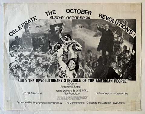 Link to  Celebrate the October Revolutions! PosterUSA 1970s  Product