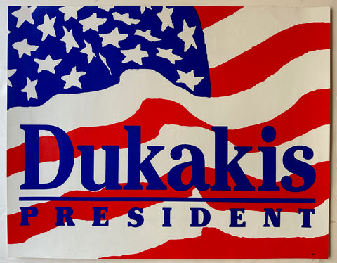 Link to  Dukakis for President PosterUSA 1988  Product