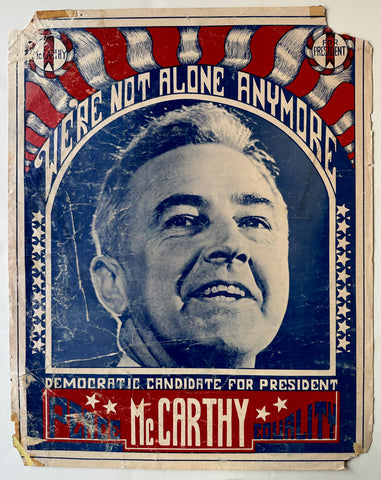 Link to  McCarthy Presidential Campaign PosterUSA 1967  Product