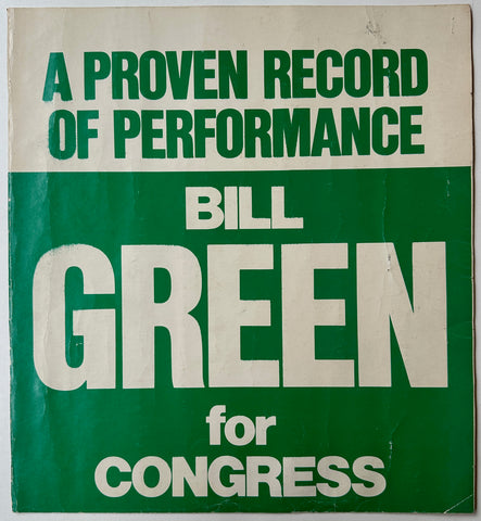 Link to  Bill Green for CongressUSA  Product
