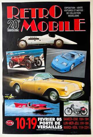 Link to  Retromobile 1995 PosterFrance, 1995  Product