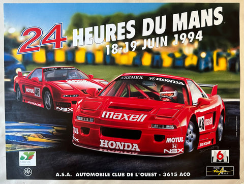 Link to  24 Heures Du Mans 1994 PosterFrance, 1994  Product