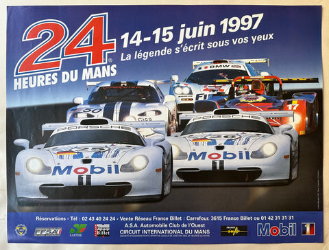 Link to  24 Heures du Mans 1997 PosterFrance, 1997  Product