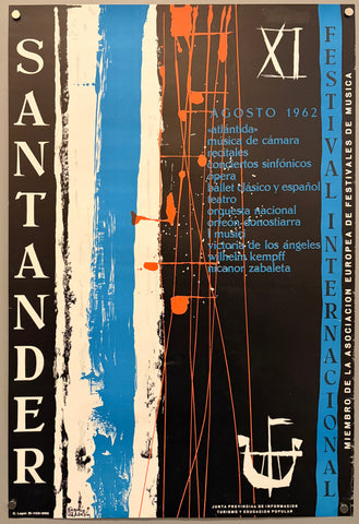 Link to &nbsp;Santander XI Agosto 1962Spain, 1962 &nbsp;Product