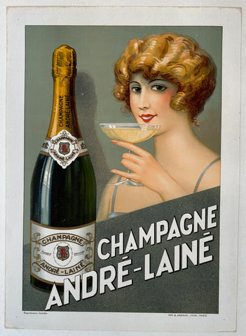 Link to  Champagne Andre-Laine PosterFrance, c. 1925  Product